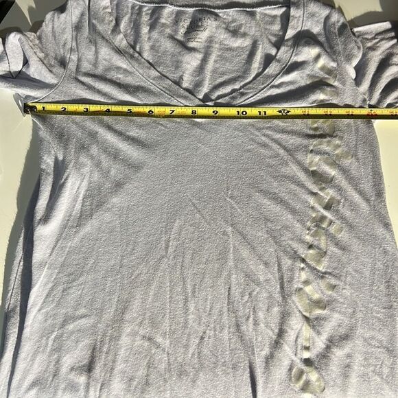 VS Victoria’s Secret Light Blue & Silver Night Shirt - Size X-Small - Picture 10 of 13